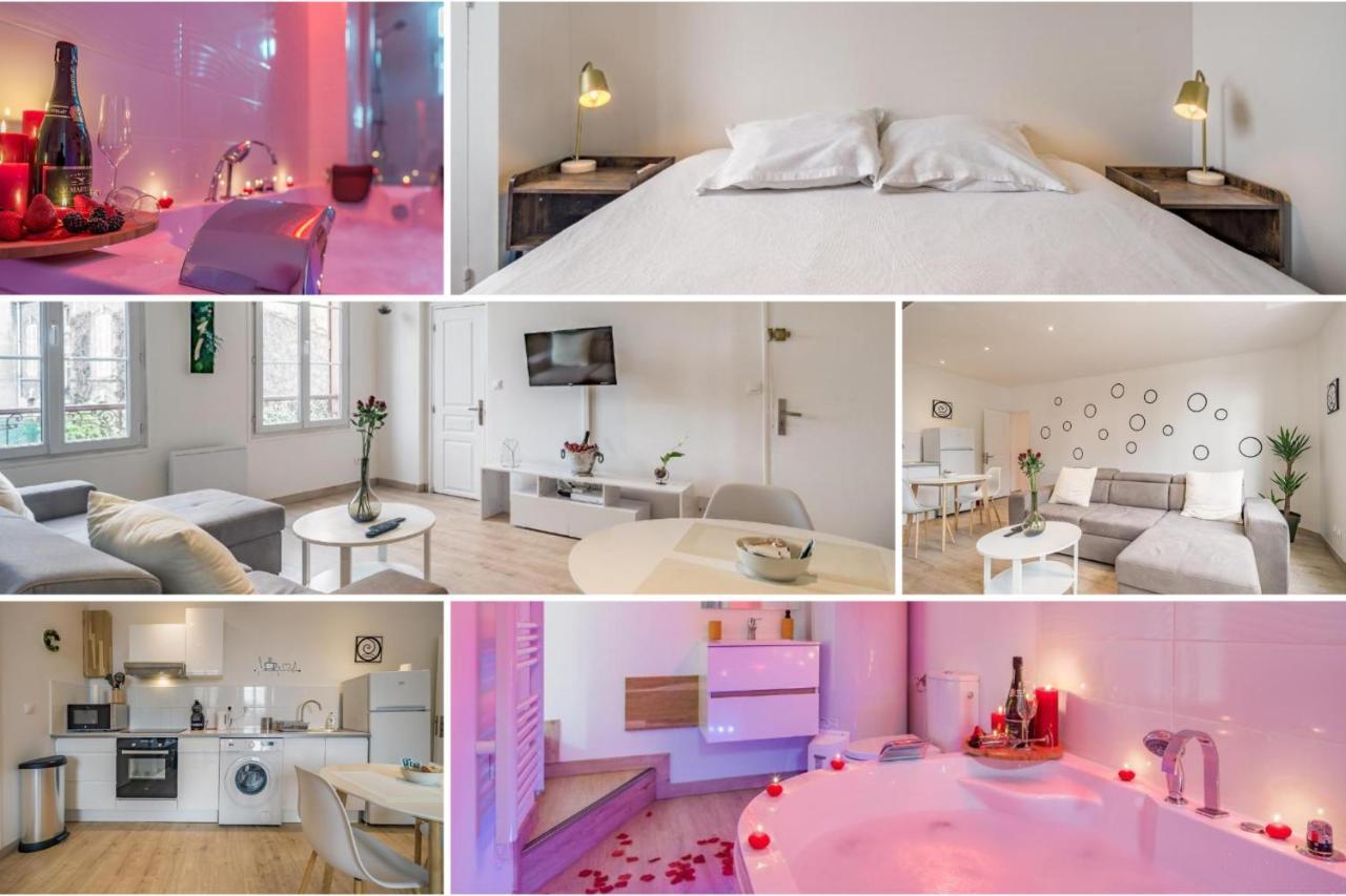 Quartier Des Theatres Centre, Wifi Et Parking - Zen Appart Troyes Bagian luar foto