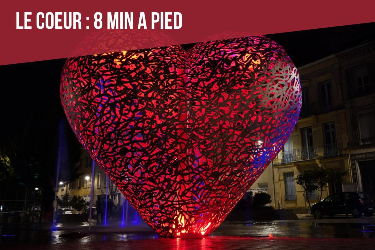 Quartier Des Theatres Centre, Wifi Et Parking - Zen Appart Troyes Bagian luar foto