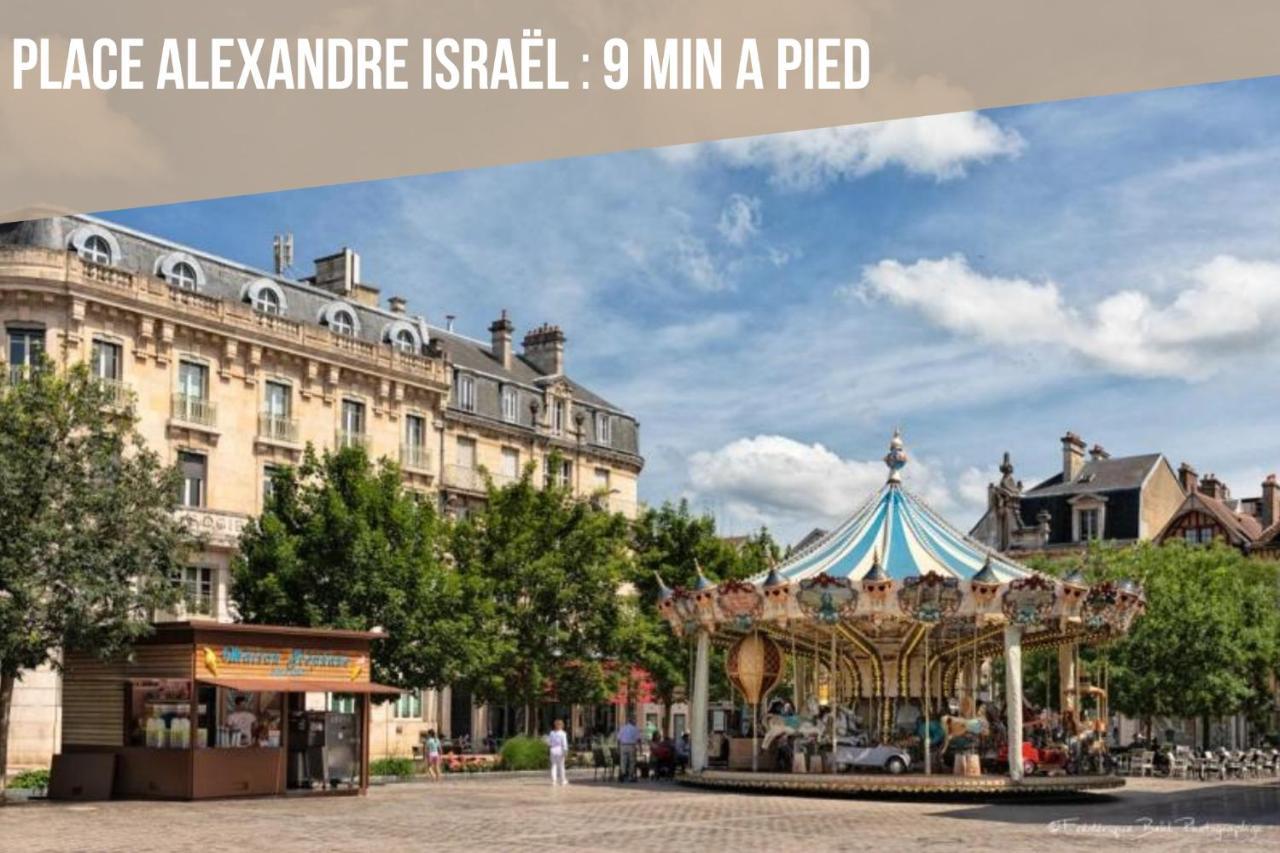 Quartier Des Theatres Centre, Wifi Et Parking - Zen Appart Troyes Bagian luar foto