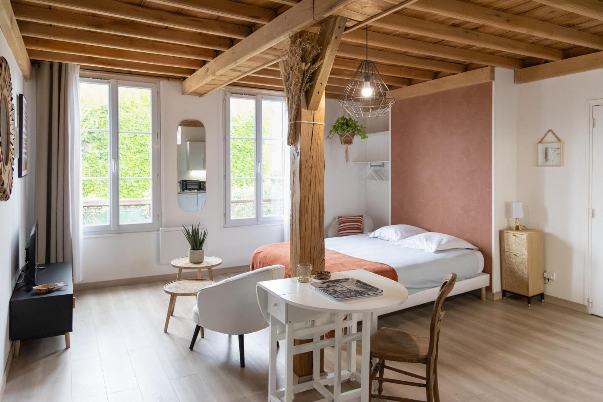 Quartier Des Theatres Centre, Wifi Et Parking - Zen Appart Troyes Bagian luar foto