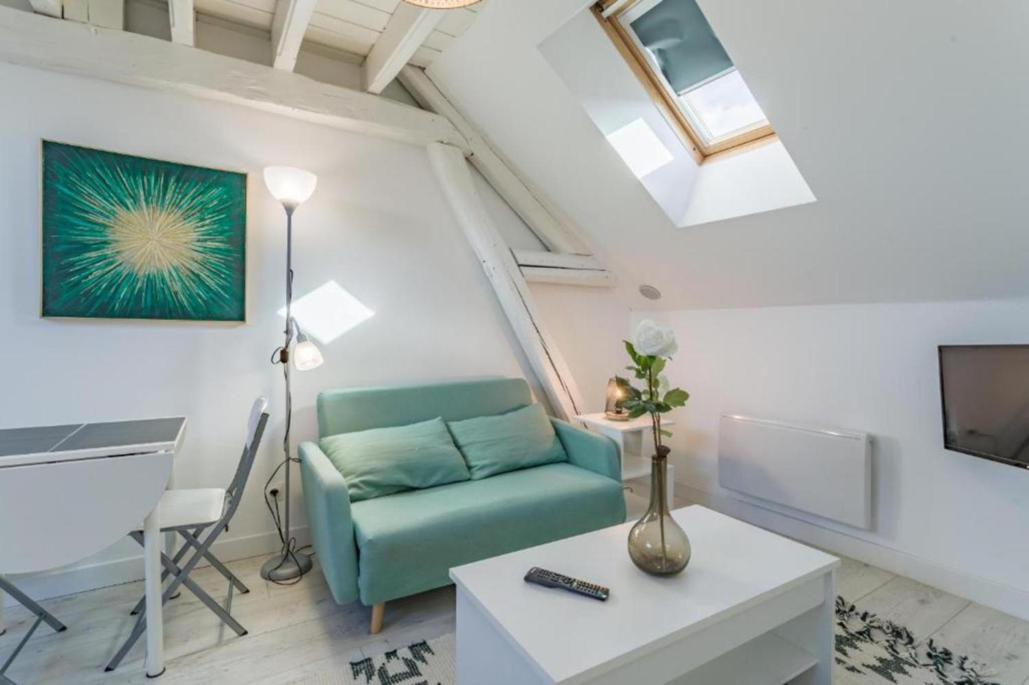 Quartier Des Theatres Centre, Wifi Et Parking - Zen Appart Troyes Bagian luar foto